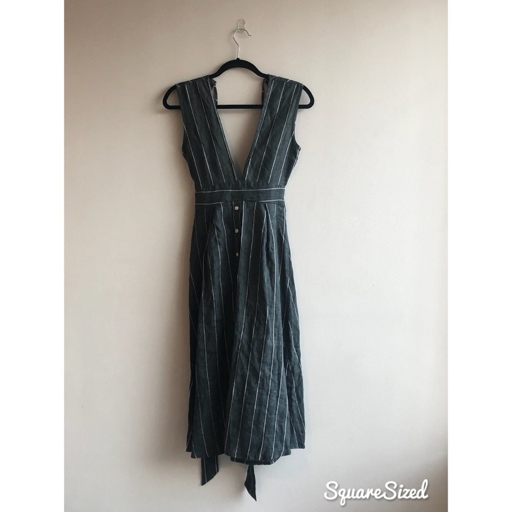 faithful the brand le roche midi dress